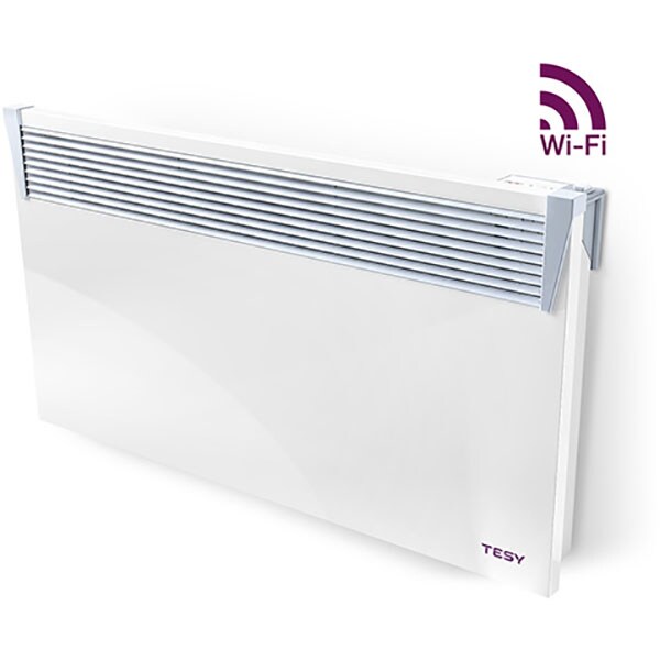 Convector electric de perete TESY Heatco CN03 200 EIS CLOUD W, 2000W, Wi-Fi, alb