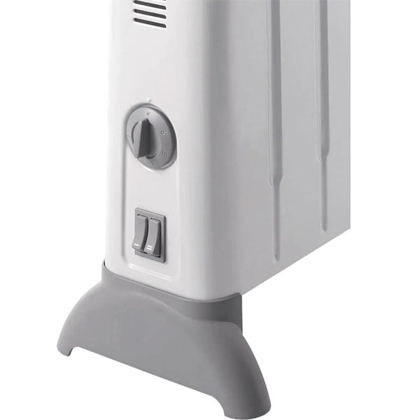 Convector electric de podea/perete DELONGHI HCM2030, 3 trepte putere, 2000W, Termostat reglabil, alb-gri