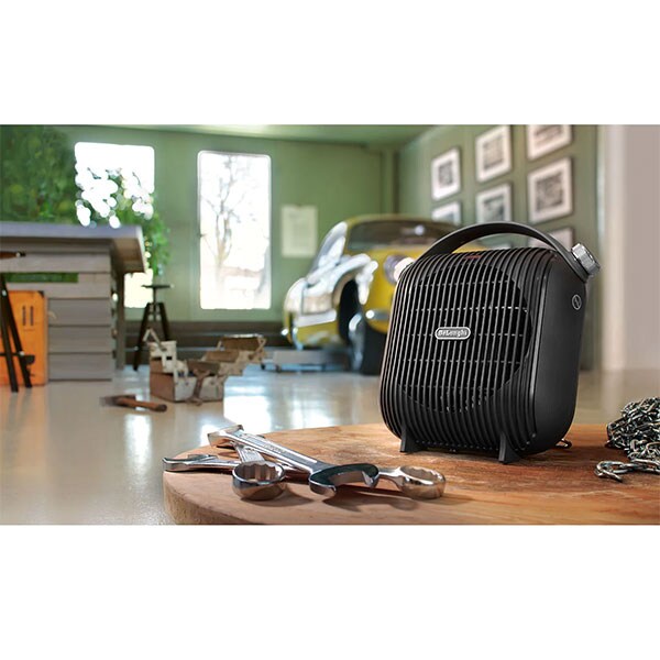 Aeroterma DELONGHI HFS30C24.DG, 2 trepte viteza, 2400W, negru