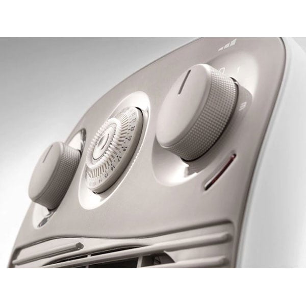 Aeroterma DELONGHI HFS50D22, 3 trepte viteza, 2200W, alb-bej