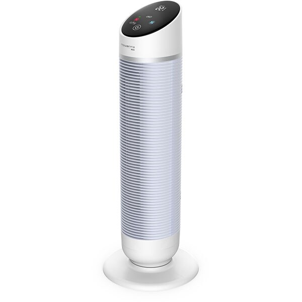 Aeroterma ROWENTA Silent Comfort 3 in 1 HQ8110F0, 3 trepte viteza, 2400W, alb-gri