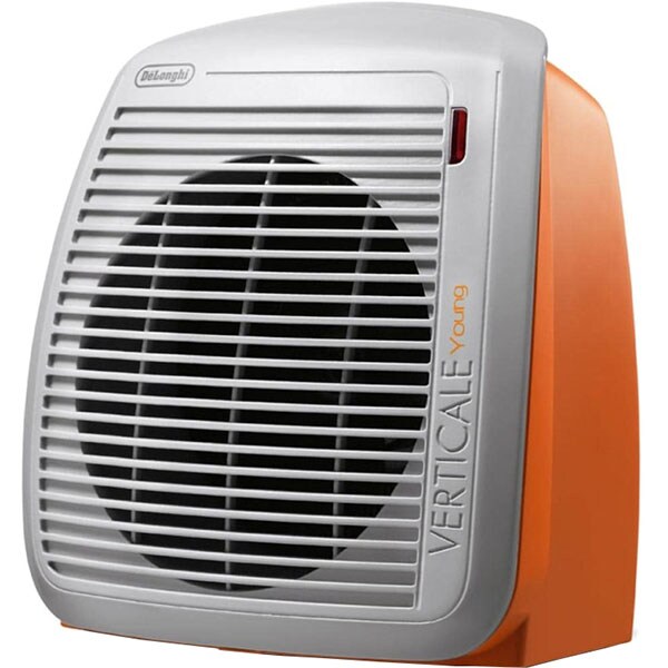 Aeroterma DELONGHI Verticale Young HVY1020.O, 1 treapta viteza, 2000W, portocaliu