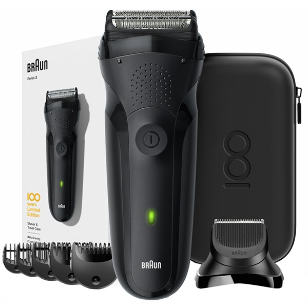 Aparat de ras BRAUN S3, acumulator, atonomie 30 min, negru