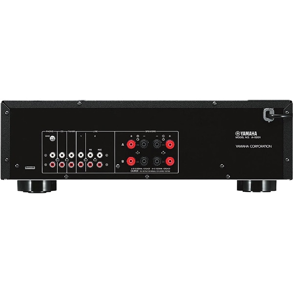 Amplificator stereo YAMAHA A-S 201, 100W, negru