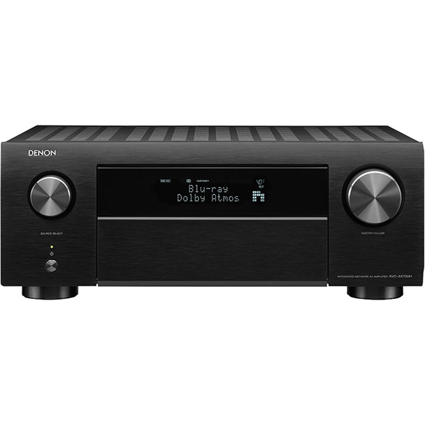 Receiver AV DENON AVC-X4700H, 710W, Wi-Fi, Bluetooth, Ethernet, Dolby Atmos, negru