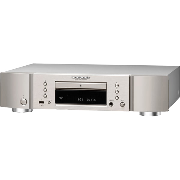 CD Player MARANTZ CD6007, 2.1, RCA, USB, argintiu