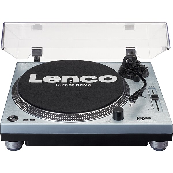 Pick-up LENCO L-3809ME, RCA, USB, argintiu