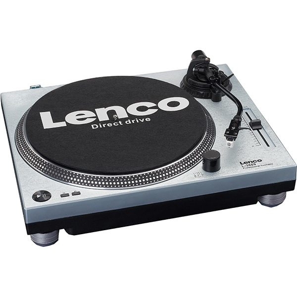 Pick-up LENCO L-3809ME, RCA, USB, argintiu