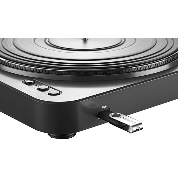Pick-up LENCO L-85BK, RCA, USB, negru