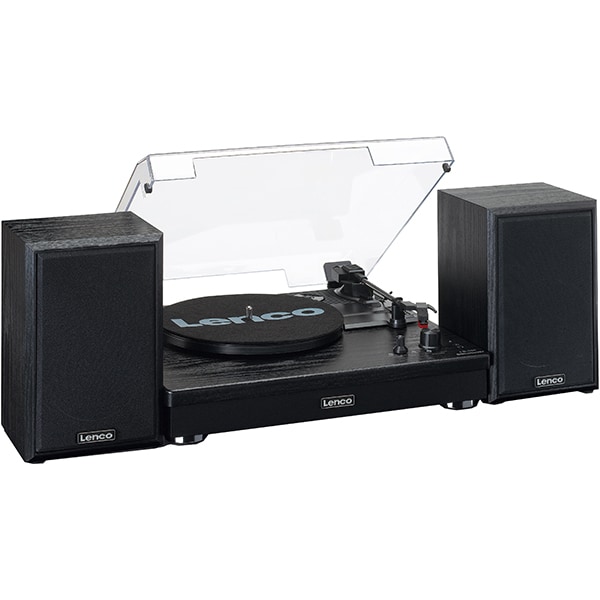 Pick-up LENCO LS-101BK, RCA, negru