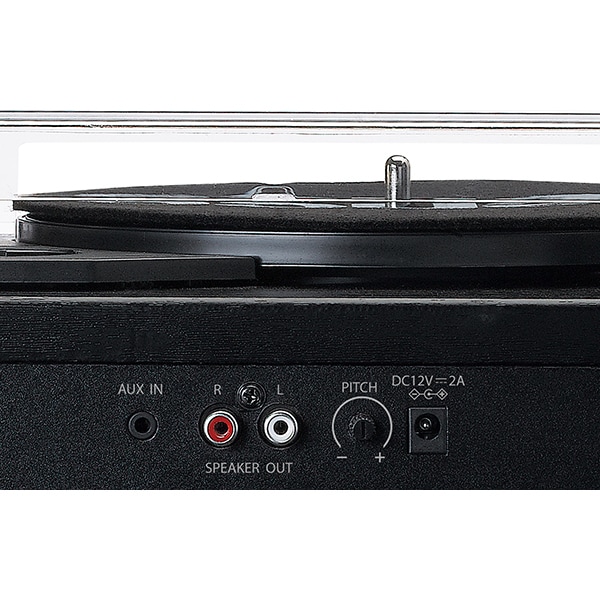 Pick-up LENCO LS-101BK, RCA, negru
