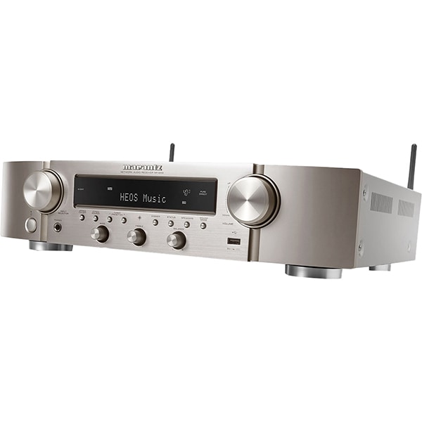 Receiver AV stereo MARANTZ NR1200, 75W, Wi-Fi, Bluetooth, Ethernet, argintiu
