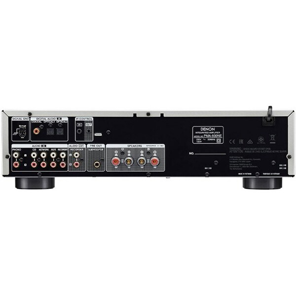Amplificator stereo DENON PMA-600NE, 70W, Bluetooth, argintiu