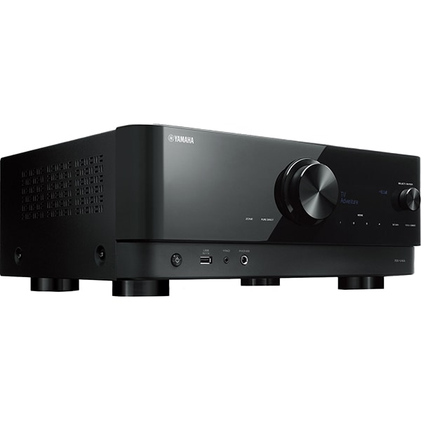 Receiver AV YAMAHA RX-V4A, 115W, Dolby TrueHD, negru