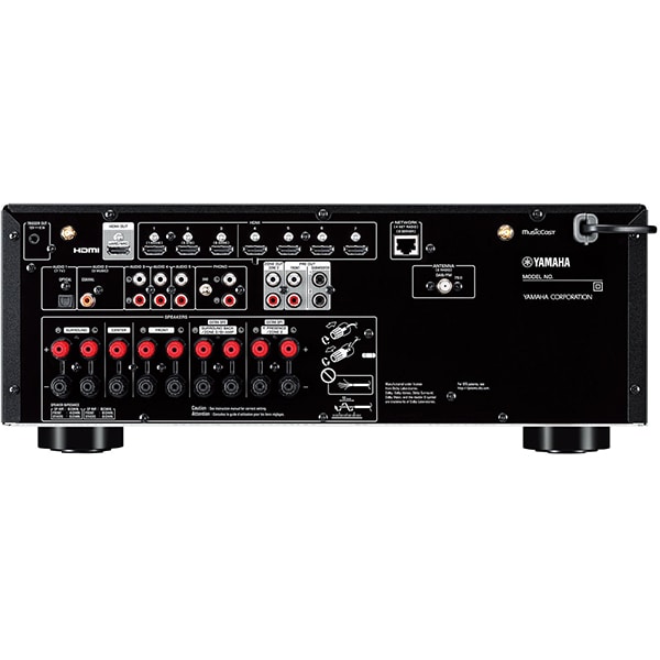 Receiver AV YAMAHA RX-V6A, Dolby Atmos, DTS:X, negru