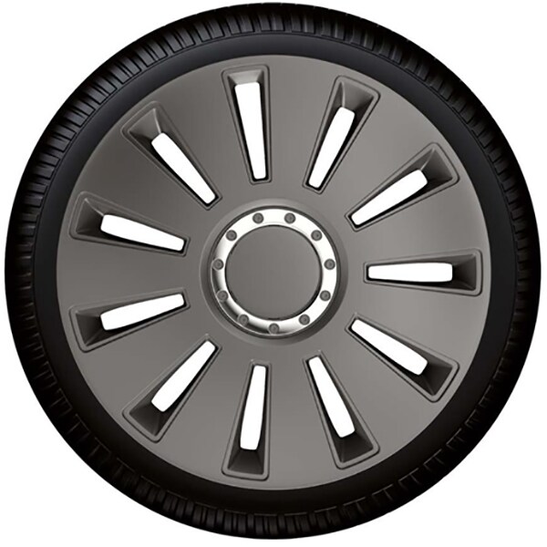 Set capace roata PETEX Silverstone Pro Dark, 15"