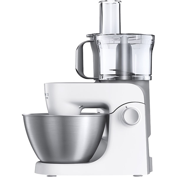 Robot de bucatarie KENWOOD MultiOne KHH326WH, vas 4.3l, blender 1.2l,1000W, 6 trepte viteza, alb-argintiu