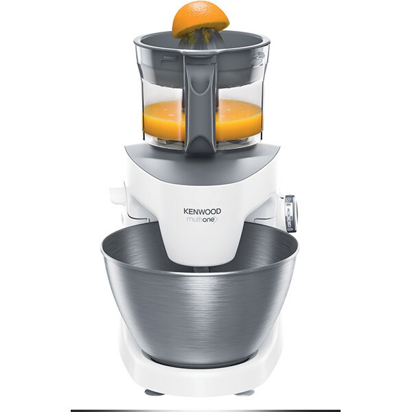 Robot de bucatarie KENWOOD MultiOne KHH326WH, vas 4.3l, blender 1.2l,1000W, 6 trepte viteza, alb-argintiu
