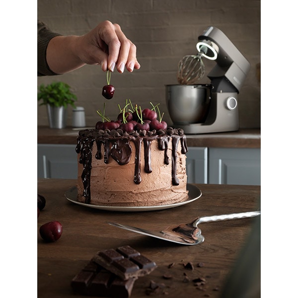 Robot de bucatarie KENWOOD Chef XL Titanium KVL8320S, vas 6.7l, blender 1.6l, 1700W, viteza variabila, argintiu