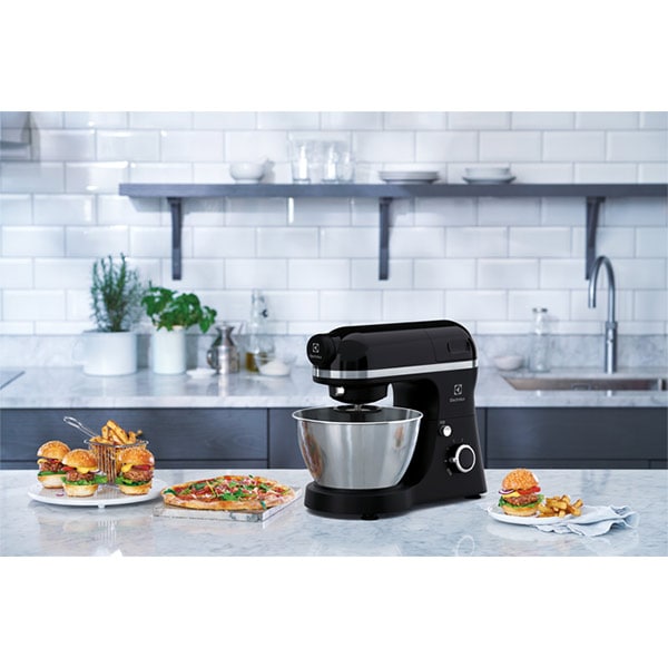 Robot de bucatarie ELECTROLUX EKM3700, vas 4.1l, blender 1.5l, 800W, 6 trepte viteza, negru-argintiu