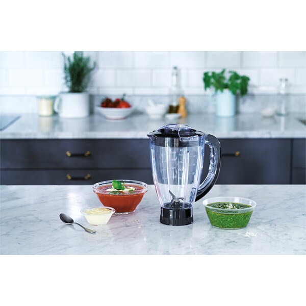 Robot de bucatarie ELECTROLUX EKM3700, vas 4.1l, blender 1.5l, 800W, 6 trepte viteza, negru-argintiu