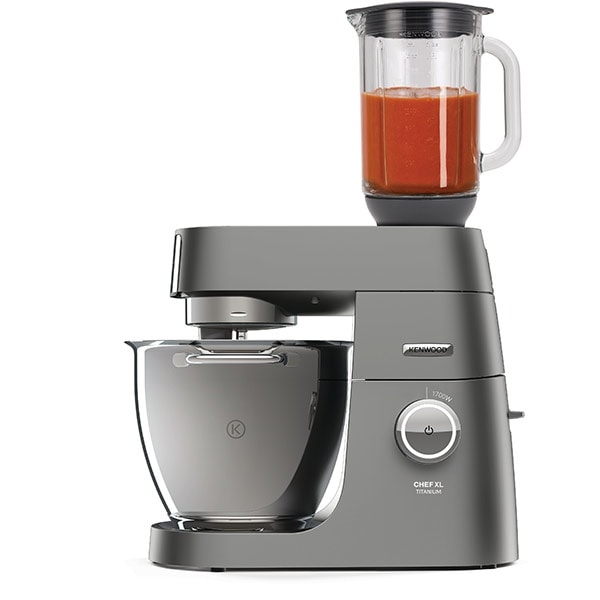 Robot de bucatarie KENWOOD Chef Titanium KVL8300S, vas 6.7l, 1700W, viteza variabilia, argintiu