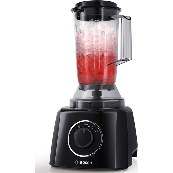 Robot de bucatarie BOSCH MultiTalent 3 MCM3201B, vas 2.3l, blender 1l, 800W, 2 trepte viteza, negru