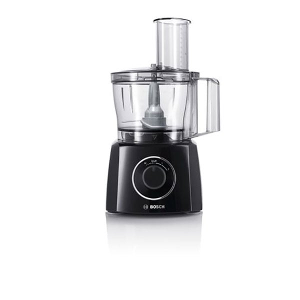 Robot de bucatarie BOSCH MultiTalent 3 MCM3201B, vas 2.3l, blender 1l, 800W, 2 trepte viteza, negru
