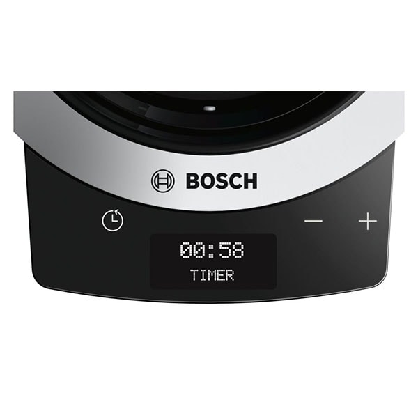Robot de bucatarie BOSCH OptiMUM MUM9BX5S22, vas 5.5l, blender 2.3l, 1500W, 7 trepte viteza, argintiu-negru 