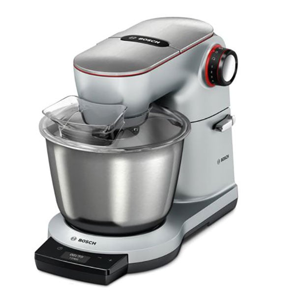 Robot de bucatarie BOSCH OptiMUM MUM9BX5S22, vas 5.5l, blender 2.3l, 1500W, 7 trepte viteza, argintiu-negru 