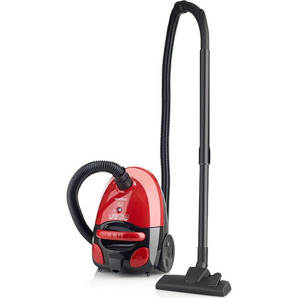 Aspirator cu sac DAEWOO RC-224R/2A, 3l, 700W, 77dB, rosu-negru