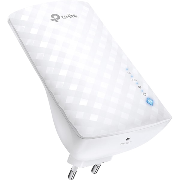 Wireless Range Extender TP-LINK AC750 RE190, Dual Band 300 + 433 Mbps, alb
