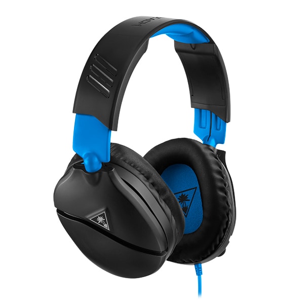 Casti Gaming TURTLE BEACH Recon 70P, multiplatforma, 3.5mm, negru-albastru