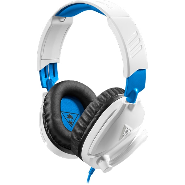 Casti Gaming TURTLE BEACH Recon 70P, multiplatforma, 3.5mm, alb-albastru