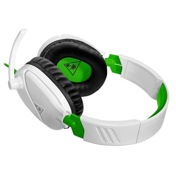 Casti Gaming TURTLE BEACH Recon 70X, multiplatforma, 3.5mm, alb-verde