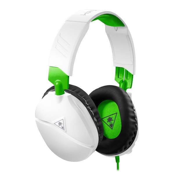 Casti Gaming TURTLE BEACH Recon 70X, multiplatforma, 3.5mm, alb-verde