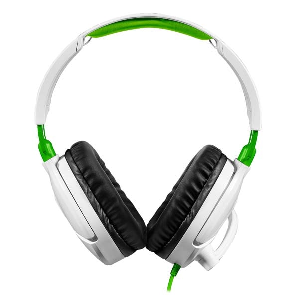 Casti Gaming TURTLE BEACH Recon 70X, multiplatforma, 3.5mm, alb-verde