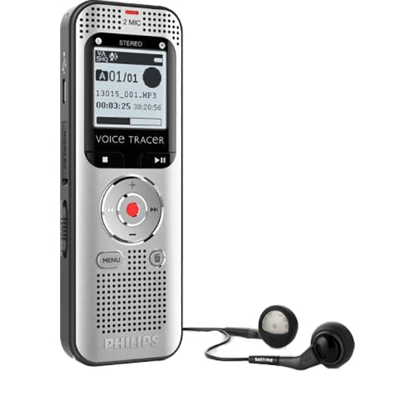 Reportofon digital PHILIPS DVT2000, 4GB, argintiu