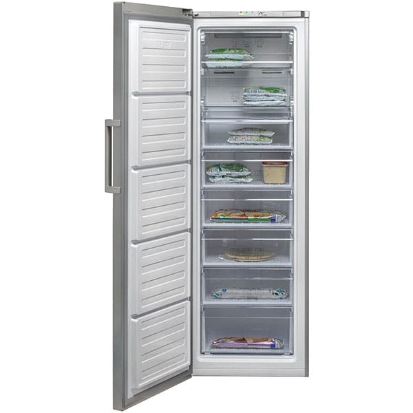 Congelator BEKO RFNE312K31XBN, No Frost, 277 l, H 183.7 cm, Clasa F, inox