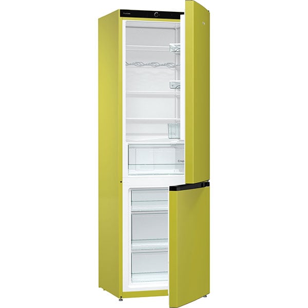 Combina frigorifica GORENJE RK6192AAP4, FrostLess, 324 l, H 185 cm, Clasa A++, verde mar