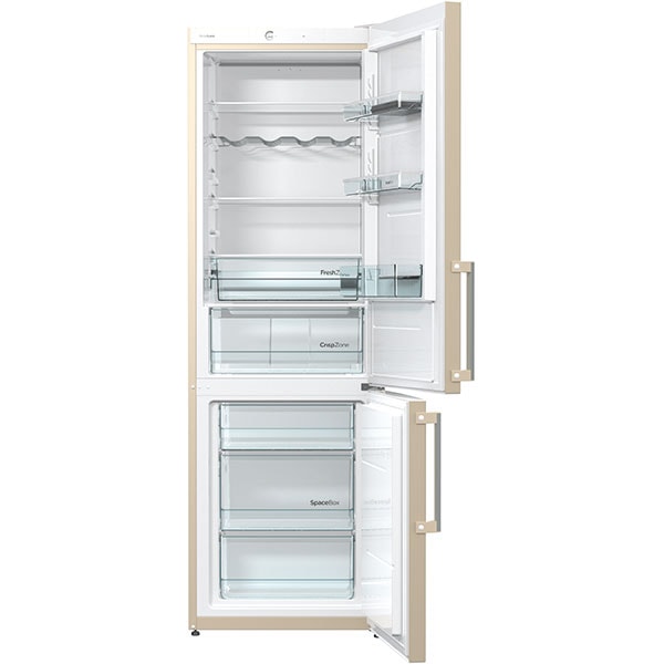 Combina frigorifica GORENJE RK6192EC, 324 l, H 185 cm, Clasa A++, crem