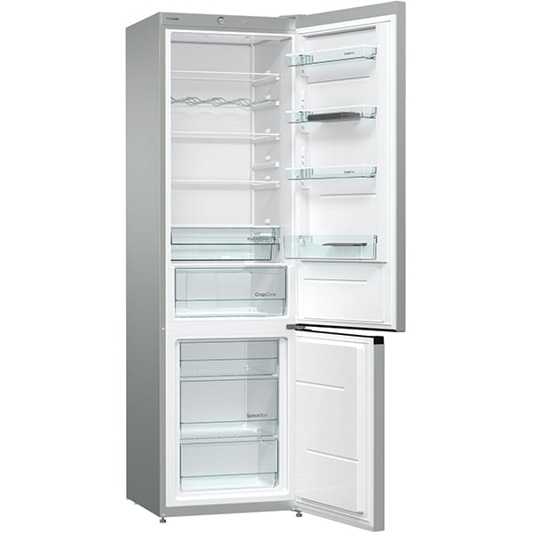 Combina frigorifica GORENJE RK6202EX4, FrostLess, 353 l, H 200 cm, Clasa E, gri