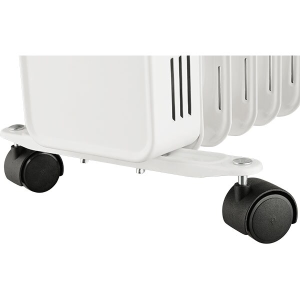 Calorifer electric CONCEPT RO3309, 9 elementi, 3 trepte putere, 2000W, Termostat reglabil, alb