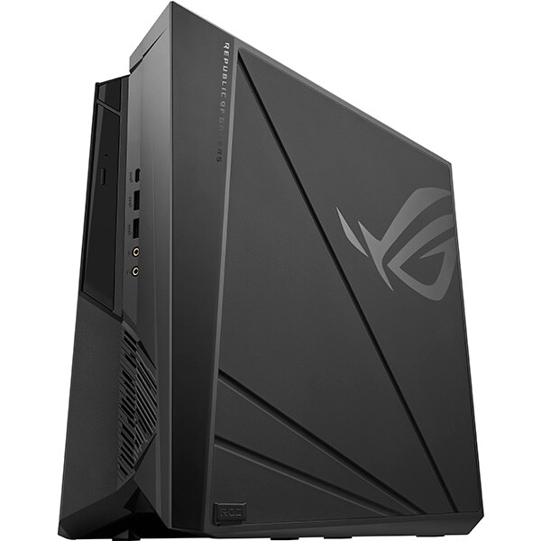 Sistem Desktop Gaming ASUS ROG Huracan G21CN-RO011T, Intel Core i7-8700 pana la 4.6GHz, 16GB, HDD 1TB + SSD 128GB, NVIDIA GeForce GTX 1060 6GB, Windows 10 Home