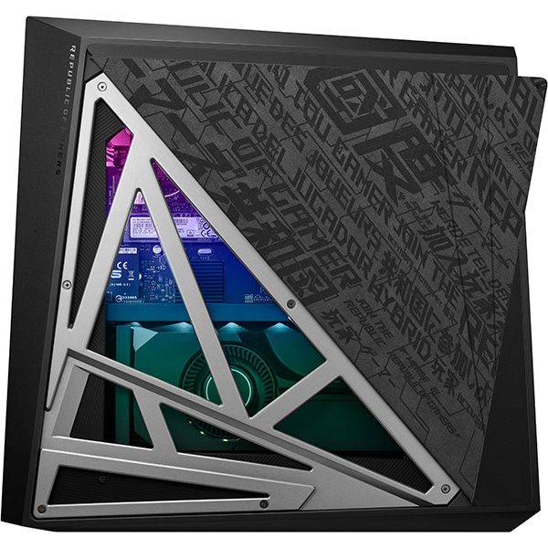 Sistem Desktop Gaming ASUS ROG Huracan G21CN-RO011T, Intel Core i7-8700 pana la 4.6GHz, 16GB, HDD 1TB + SSD 128GB, NVIDIA GeForce GTX 1060 6GB, Windows 10 Home
