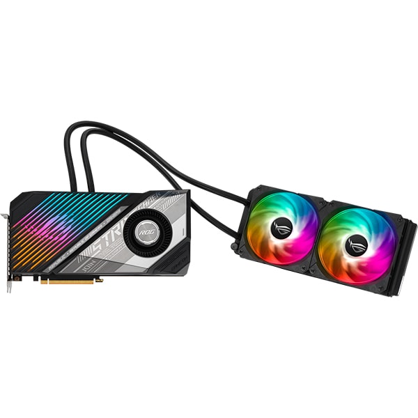 Placa video ASUS ROG Strix AMD Radeon RX 6800 XT, 16GB GDDR6, 256bit, ROG-STRIX-LC-RX6800XT-O16G-GAMING