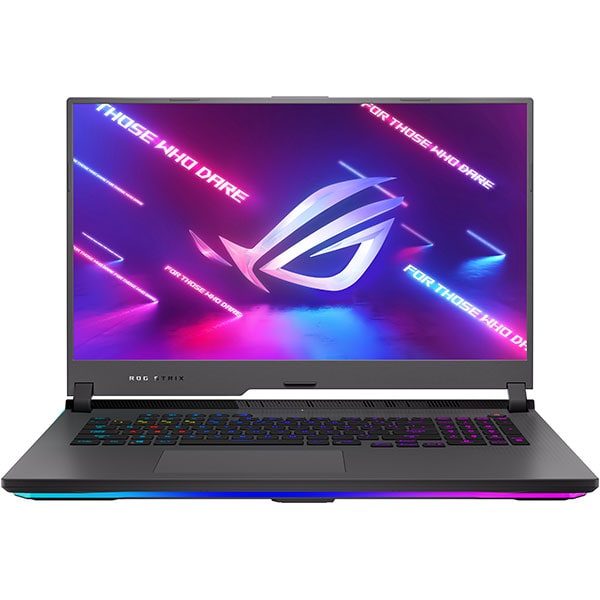 Laptop Gaming ASUS ROG Strix G17 G713QR-HG021, AMDRyzen75800H pana la 4.4GHz, 17.3" Full HD, 16GB, SSD 1TB, NVIDIA GeForceRTX3070 8GB, Free DOS, gri