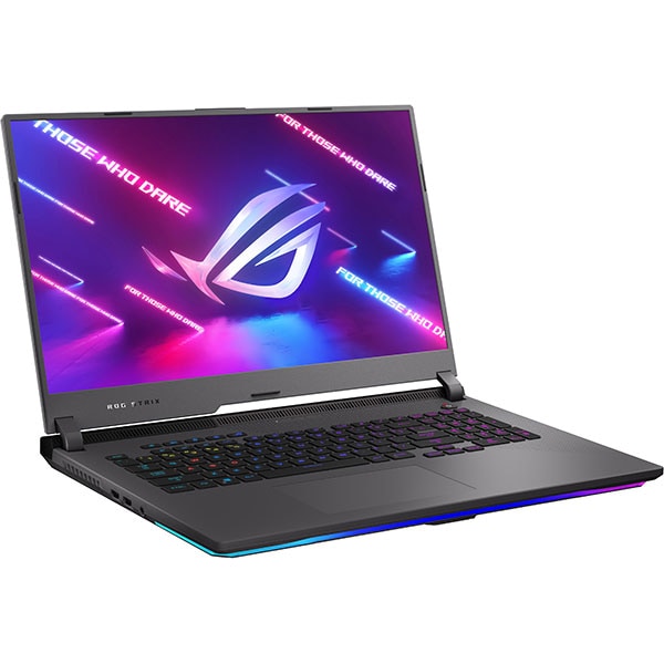 Laptop Gaming ASUS ROG Strix G17 G713QR-HG021, AMDRyzen75800H pana la 4.4GHz, 17.3" Full HD, 16GB, SSD 1TB, NVIDIA GeForceRTX3070 8GB, Free DOS, gri