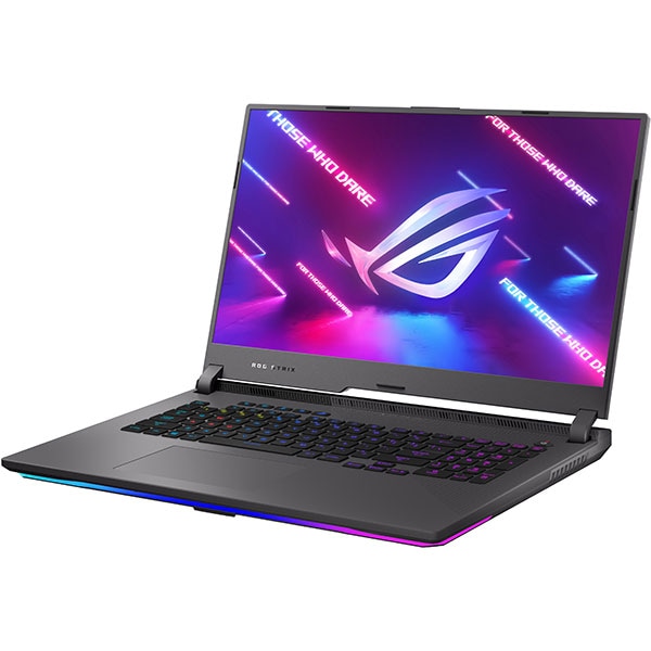 Laptop Gaming ASUS ROG Strix G17 G713QR-HG021, AMDRyzen75800H pana la 4.4GHz, 17.3" Full HD, 16GB, SSD 1TB, NVIDIA GeForceRTX3070 8GB, Free DOS, gri