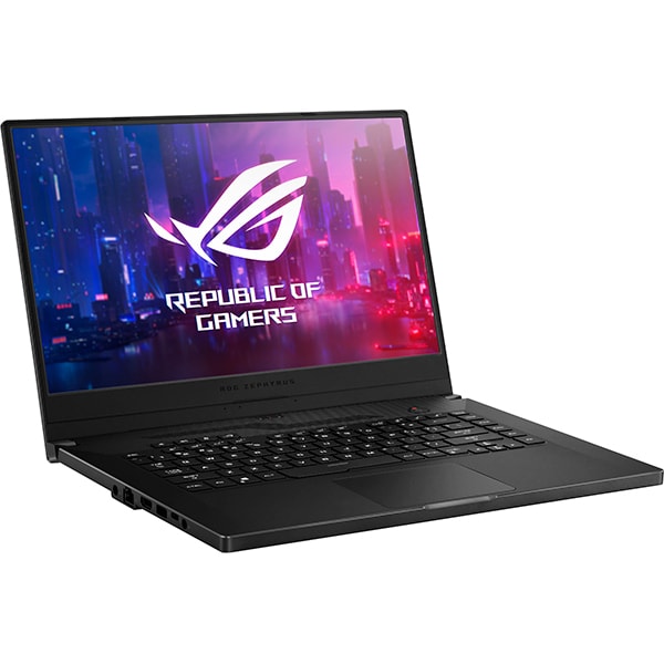 Laptop Gaming ASUS ROG Zephyrus G15 GA502IV-AZ043, AMD Ryzen 9 4900HS pana la 4.3GHz, 15.6" Full HD, 32GB, SSD 1TB, NVIDIA GeForce RTX 2060 6GB, Free DOS, negru